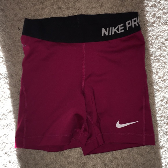 maroon nike pros